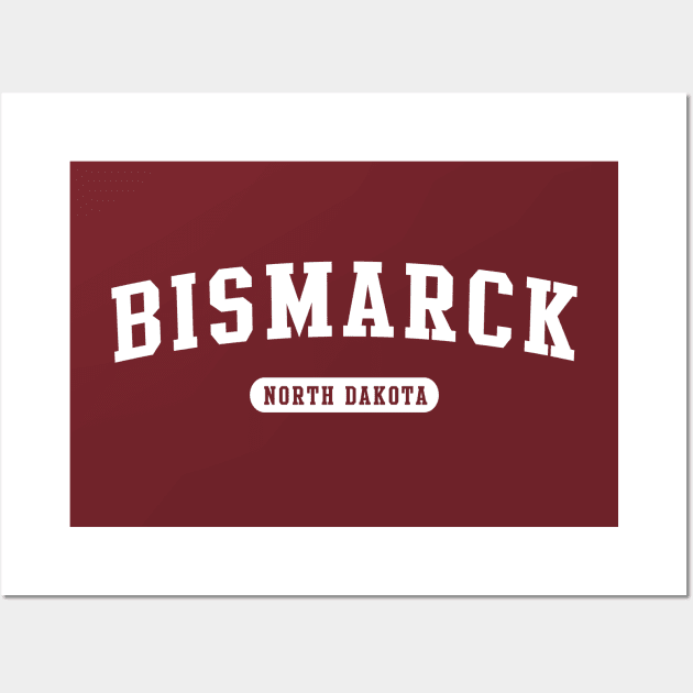 Bismarck, North Dakota Wall Art by Novel_Designs